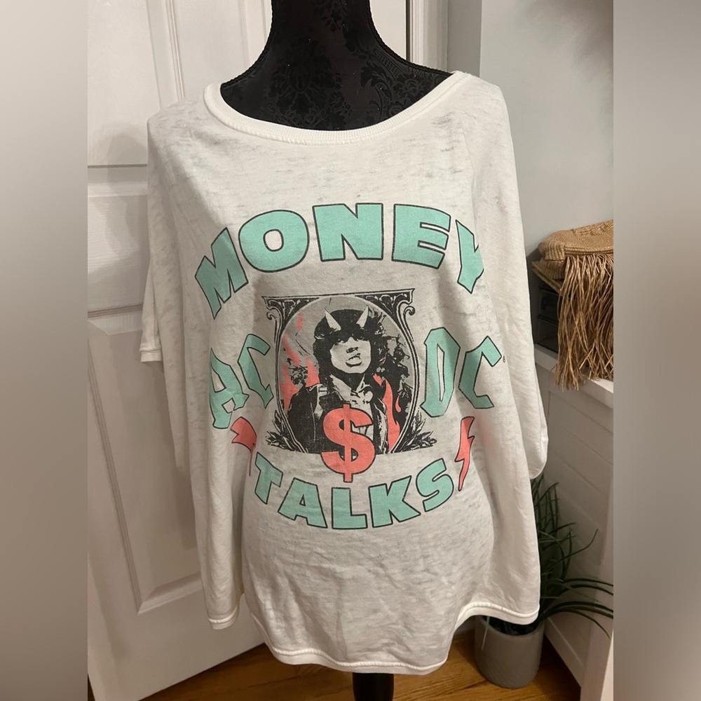 Money talks AC/DC tee